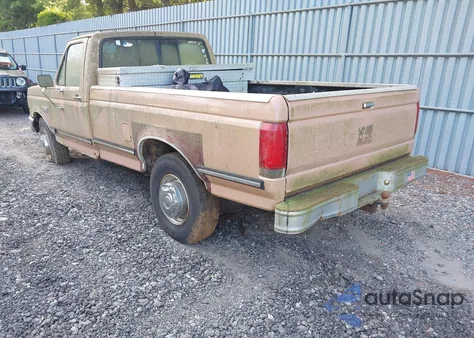 1987 Ford F250 from USA, damaged, VIN 1FTHF25H9HNA20533